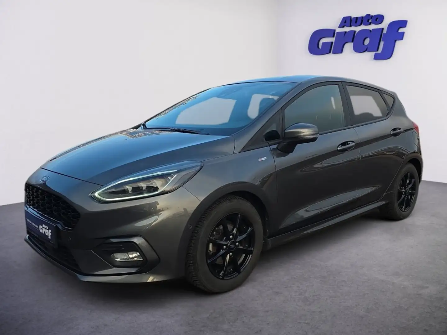 Ford Fiesta ST-Line X 1,0 EcoBoost Start/Stop Grijs - 1