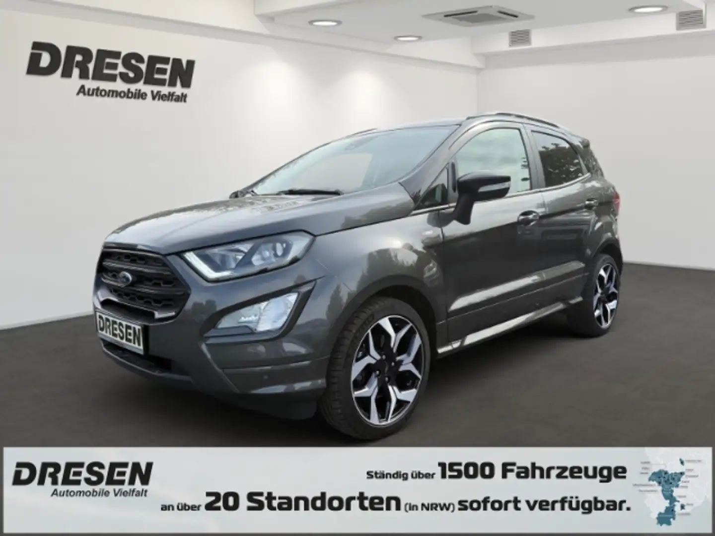 Ford EcoSport ST-Line Navi+Kamera+Tempomat+ Sitzheizung Grau - 1