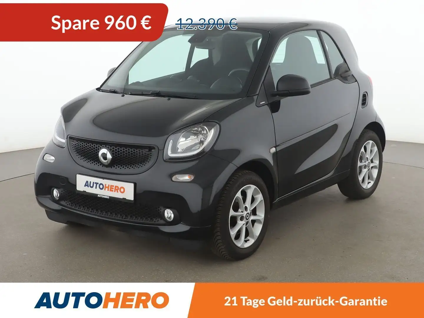 smart forTwo 1.0 passion*NAVI*SHZ*TEMPO*PANO*KLIMA* Schwarz - 1