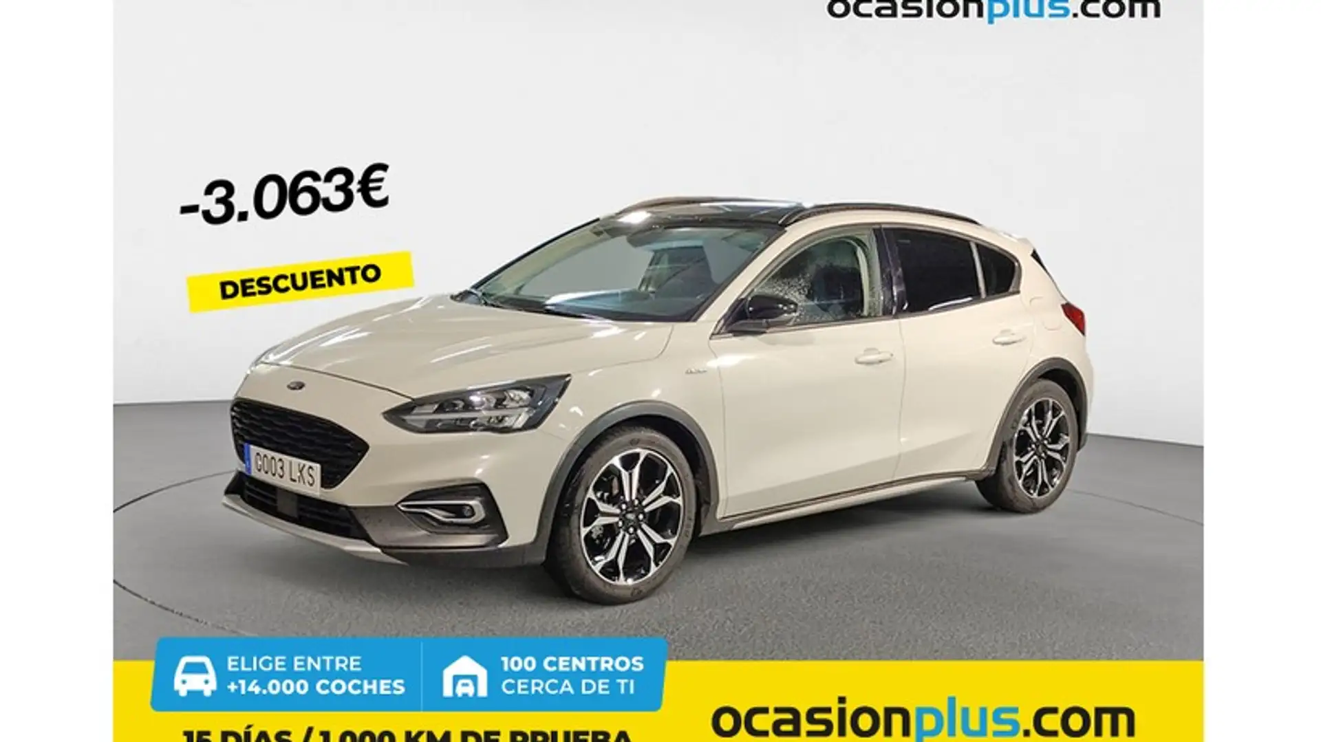 Ford Focus 1.0 Ecoboost MHEV Active X 155 Blanco - 1