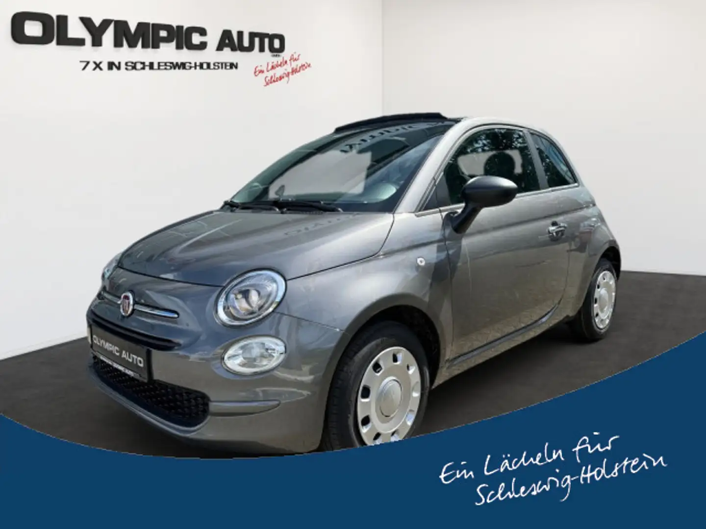 Fiat 500C MY23 1.0 GSE Hybrid KLIMA USB TOUCH CARPLAY Grijs - 1