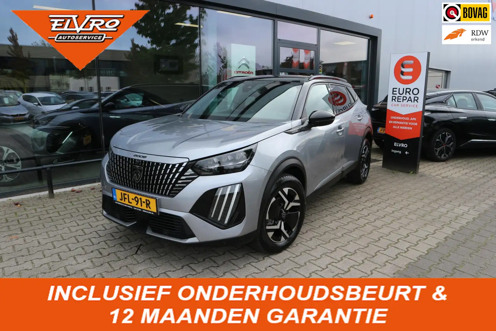 Peugeot 2008 1.2 PureTech 130 GT AUTOMAAT NAVI 360 CAMERA KEYLE Gris - 1