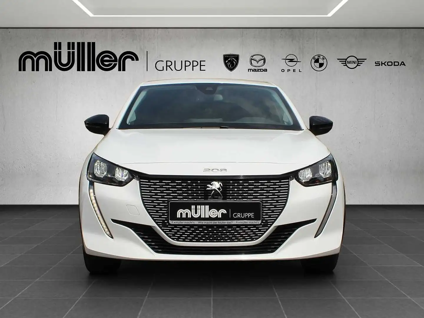 Peugeot 208 Elektro 136 Allure Blanc - 2