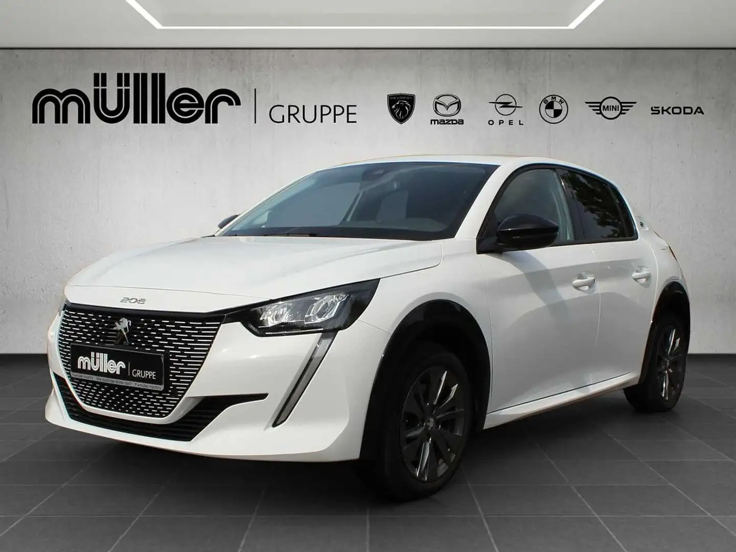 Peugeot 208 Elektro 136 Allure Blanc - 1