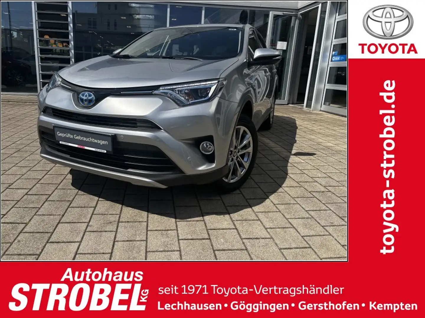 Toyota RAV 4 2.5 4x4 Hybrid Edition-S Zilver - 1