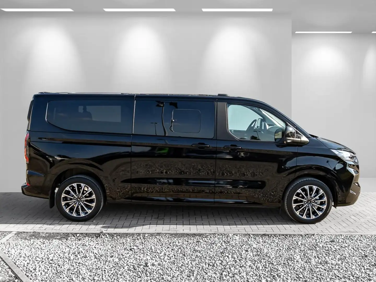 Ford Tourneo Custom L2 Titanium X 8S 5Jahre+Leder+Navi+360+19Z+ACC+Ind Чорний - 2