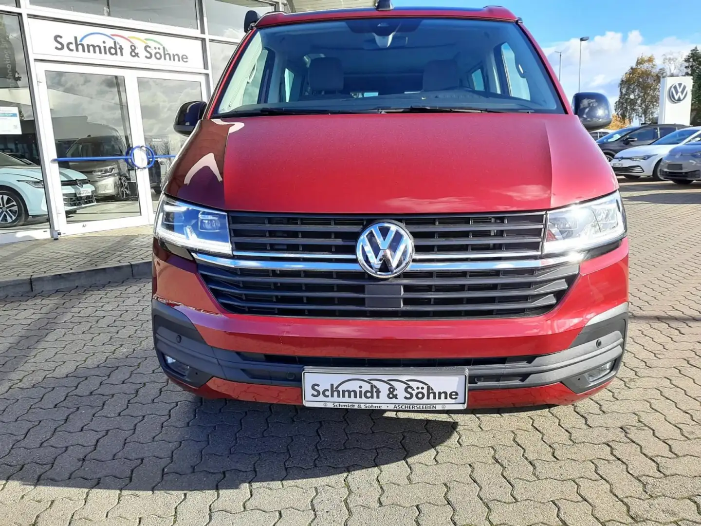 Volkswagen T6.1 California Coast 2.0 TDI DSG AHK, KAMERA, Klima Navi Rot - 2
