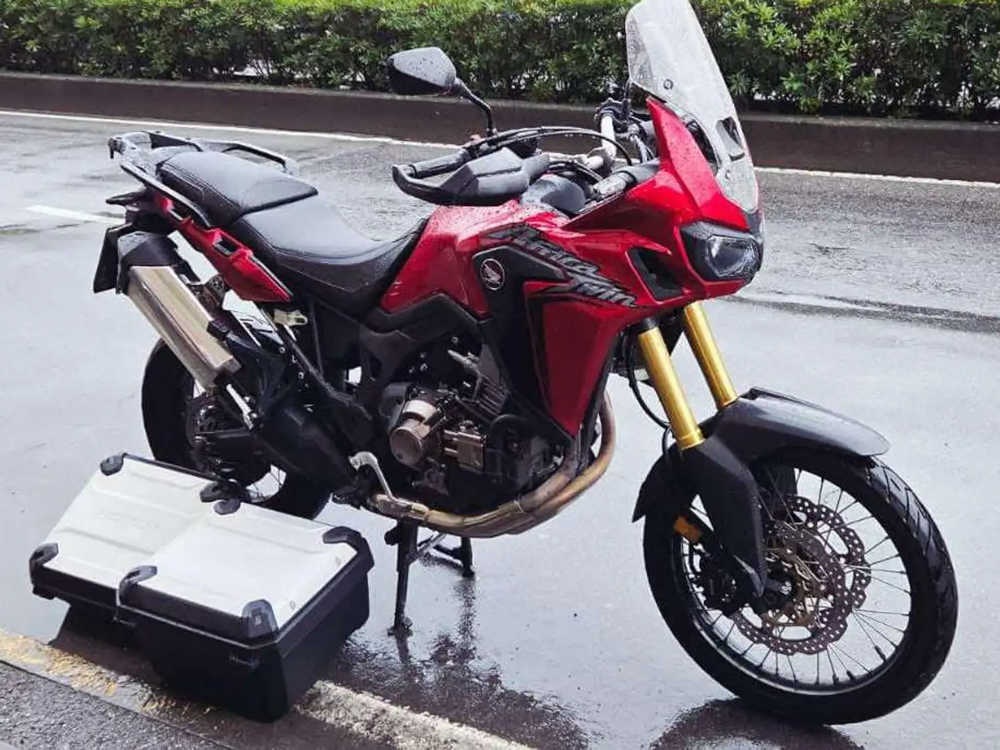 Honda CRF 1000 AFRICA TWIN ABS DTC VALIGE 12 MESI GARANZIA Rosso - 1
