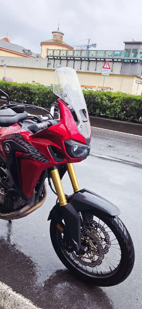 Honda CRF 1000 AFRICA TWIN ABS DTC VALIGE 12 MESI GARANZIA Rosso - 2