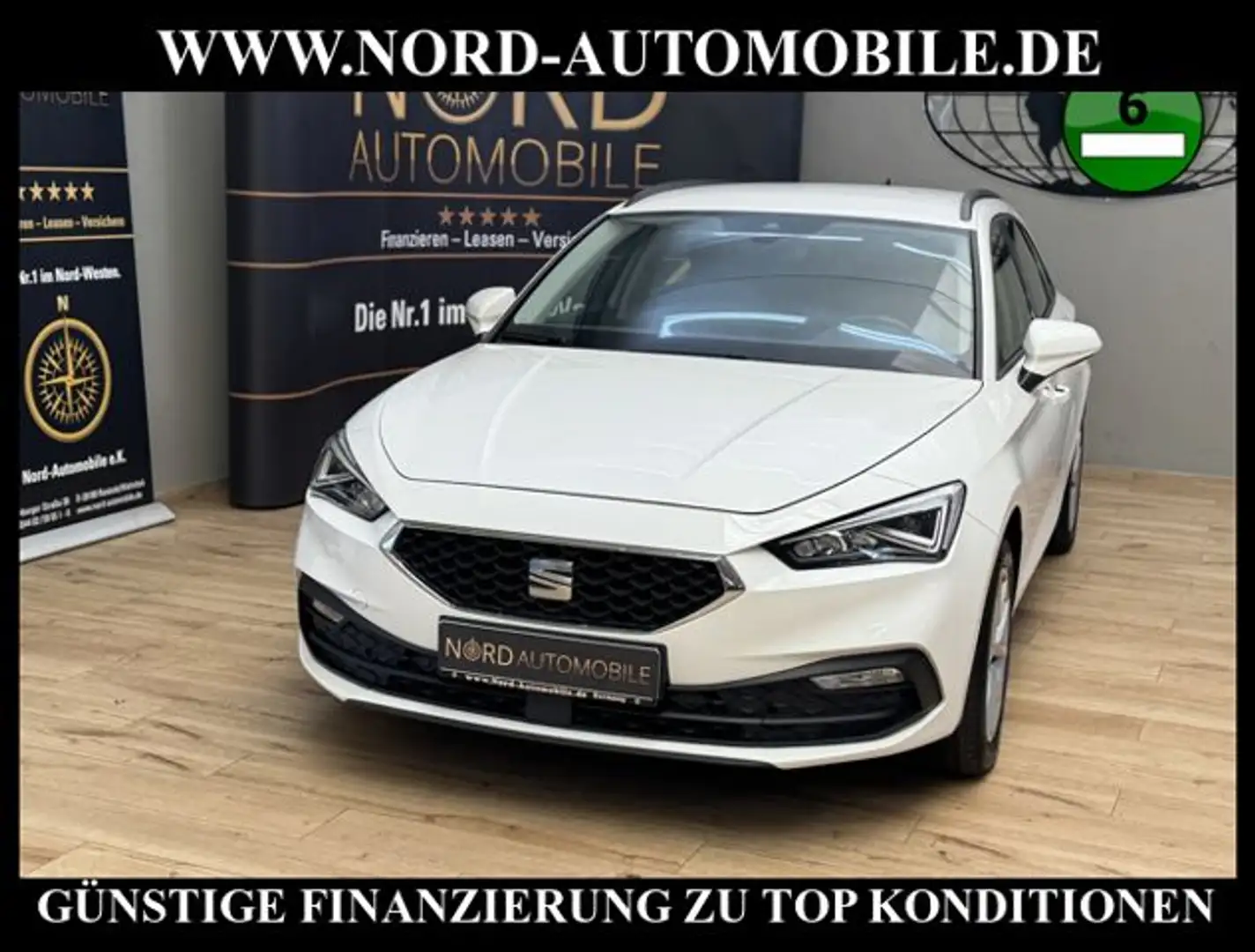 SEAT Leon SP Style 2.0 TDI DSG Virt.Cockpit/LED/Navi Style Weiß - 1
