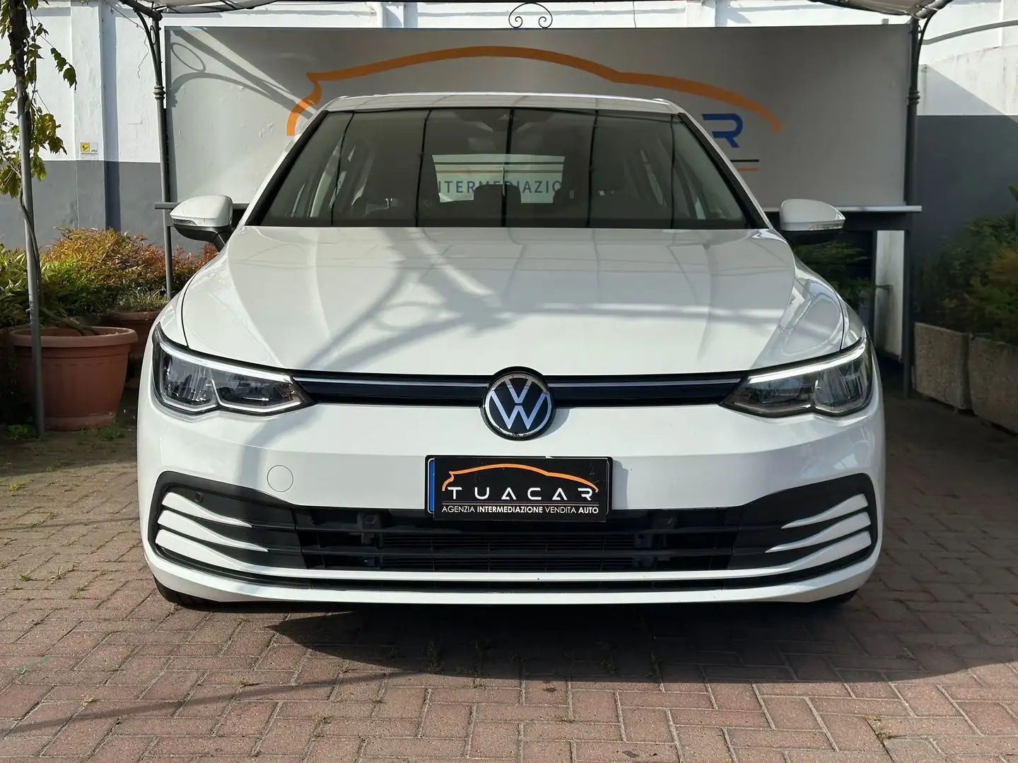 Volkswagen Golf style 2.0 TDI DSG 7 Bianco - 2
