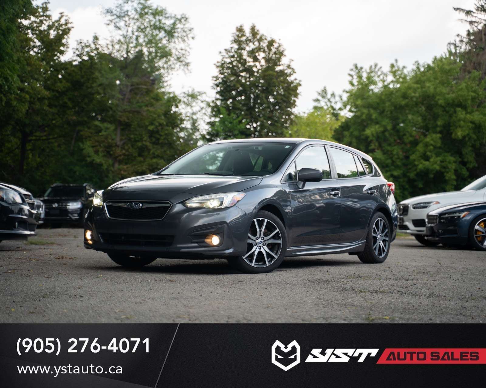 Gray 2019 Subaru Impreza Hatchback Automatic