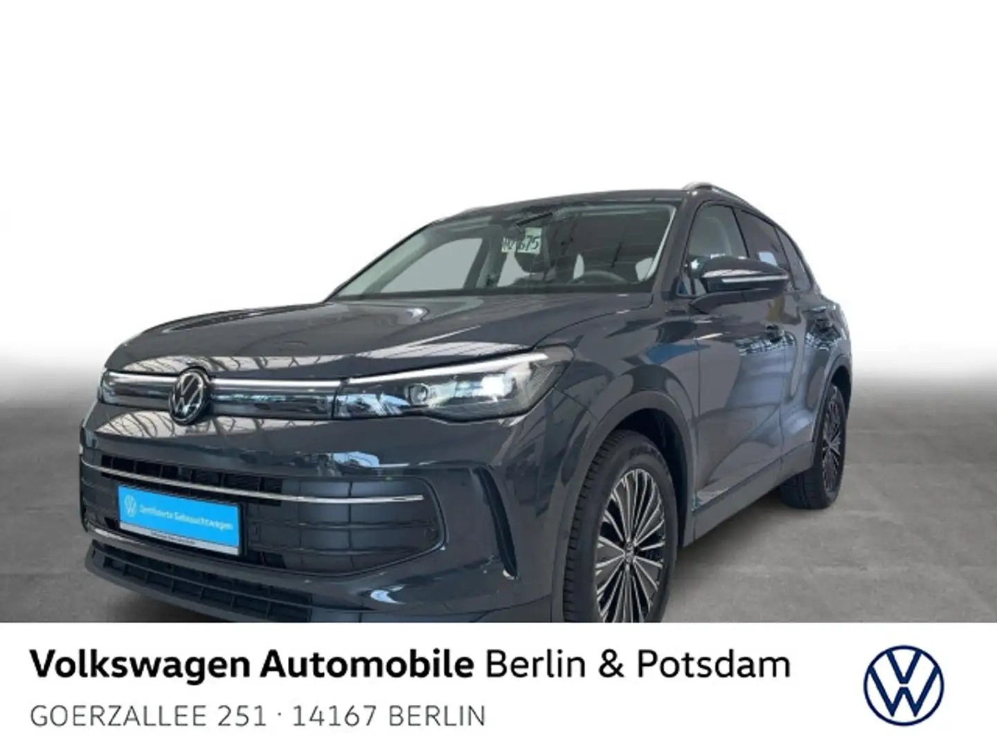 Volkswagen Tiguan 1.5 eTSI DSG Life Navi AHK R-Kam LED SHZ Grau - 1