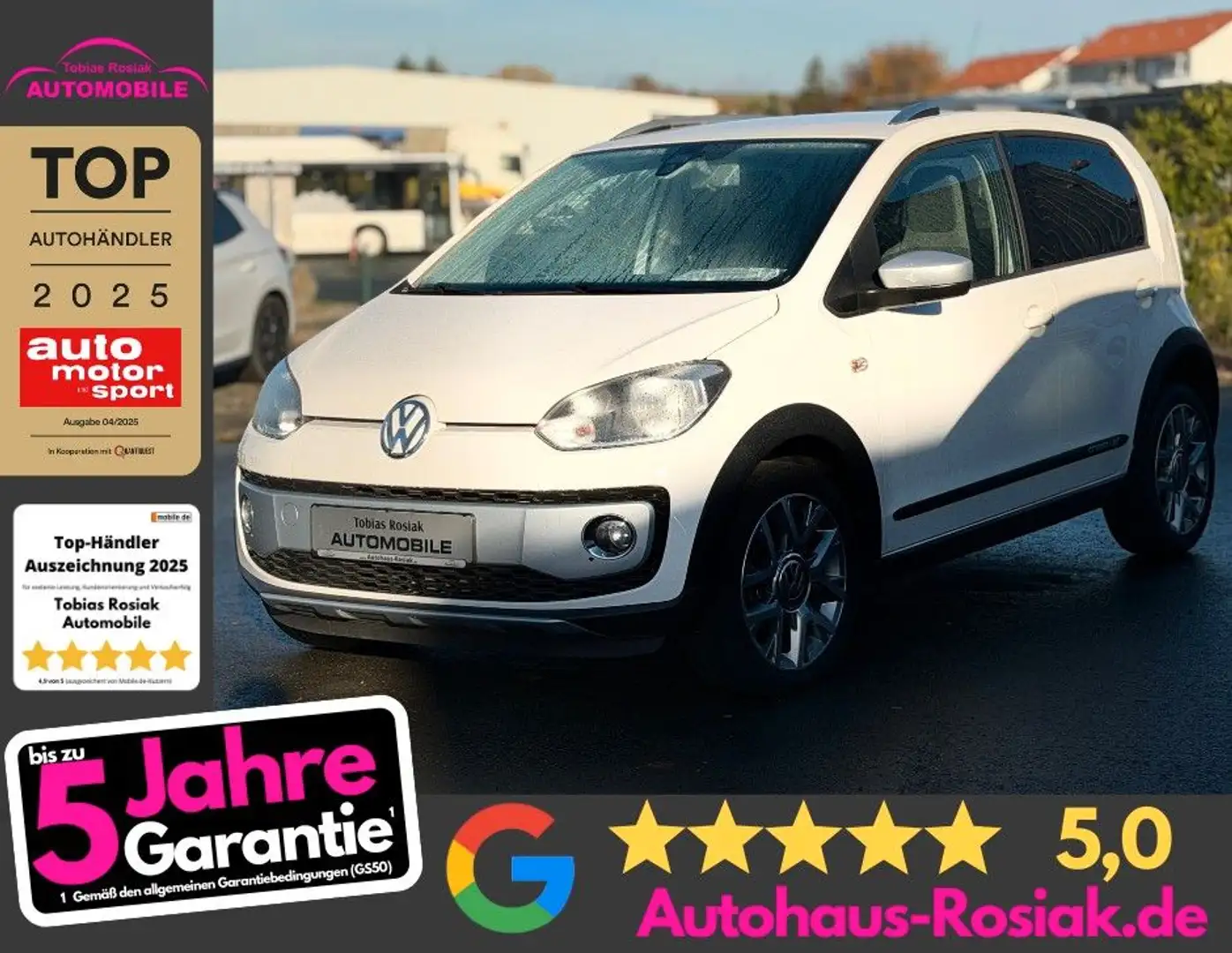 Volkswagen up! Up! cross* Blanc - 1