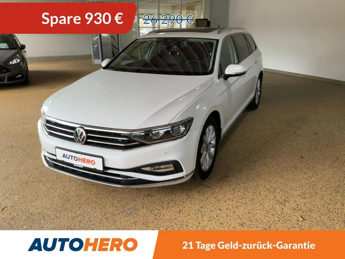 Volkswagen Passat 2.0 TDI Elegance Aut.*NAVI*360*SHZ* Weiß - 1