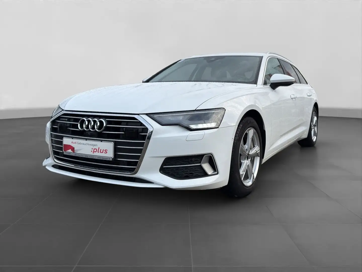 Audi A6 50 TFSIe Q SPORT AHK LEDER HuD SPORTSIT Weiß - 2