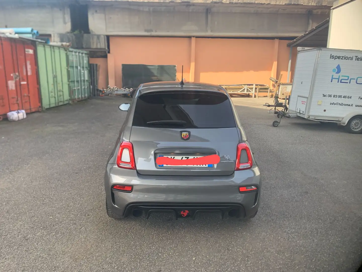 Abarth 595C 595C 2016 1.4 t-jet Competizione 180cv Gris - 2