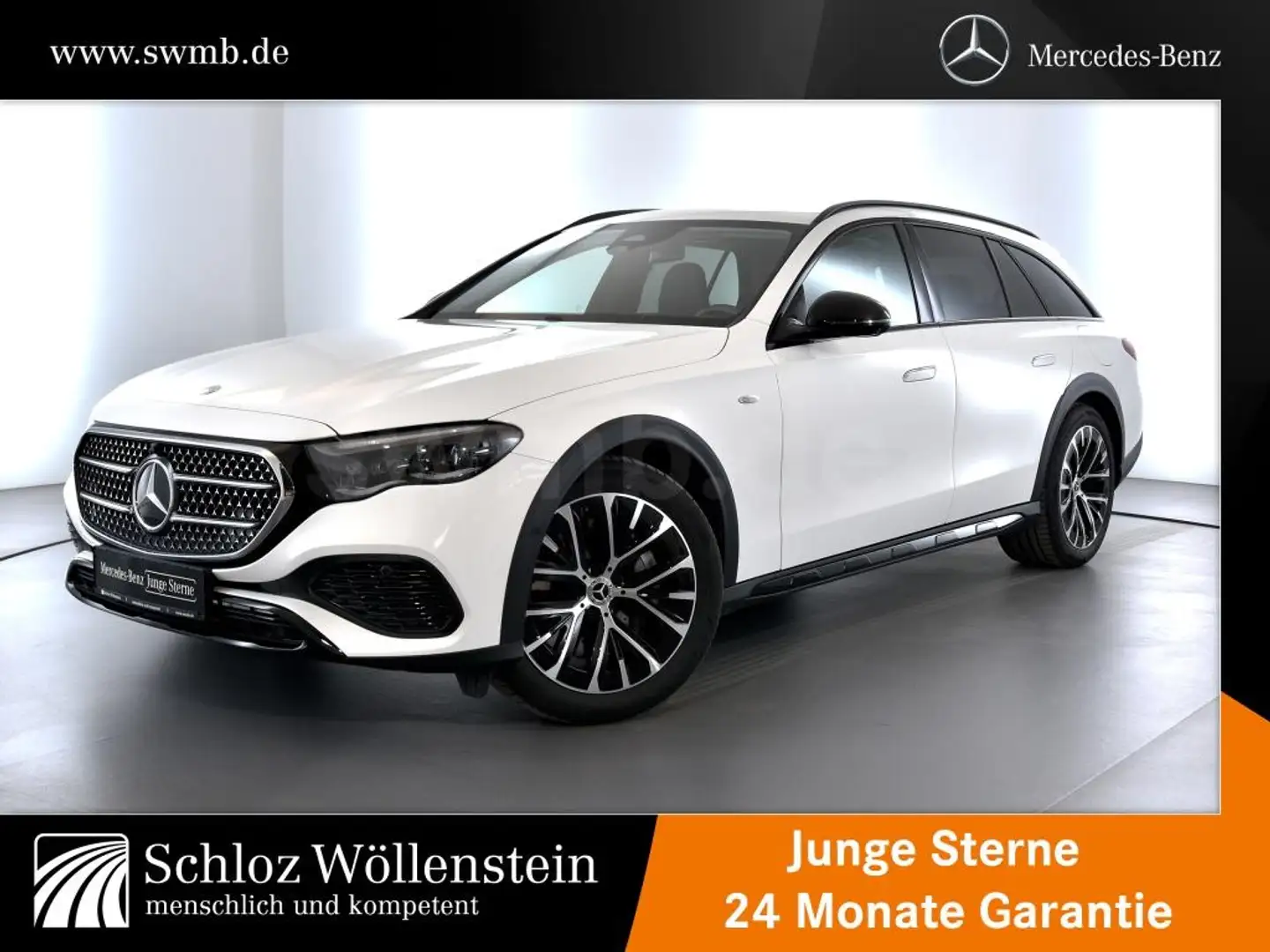 Mercedes-Benz E 300 de 4M All-Terrain Digital Light/AHK/DISTRON Blanco - 1