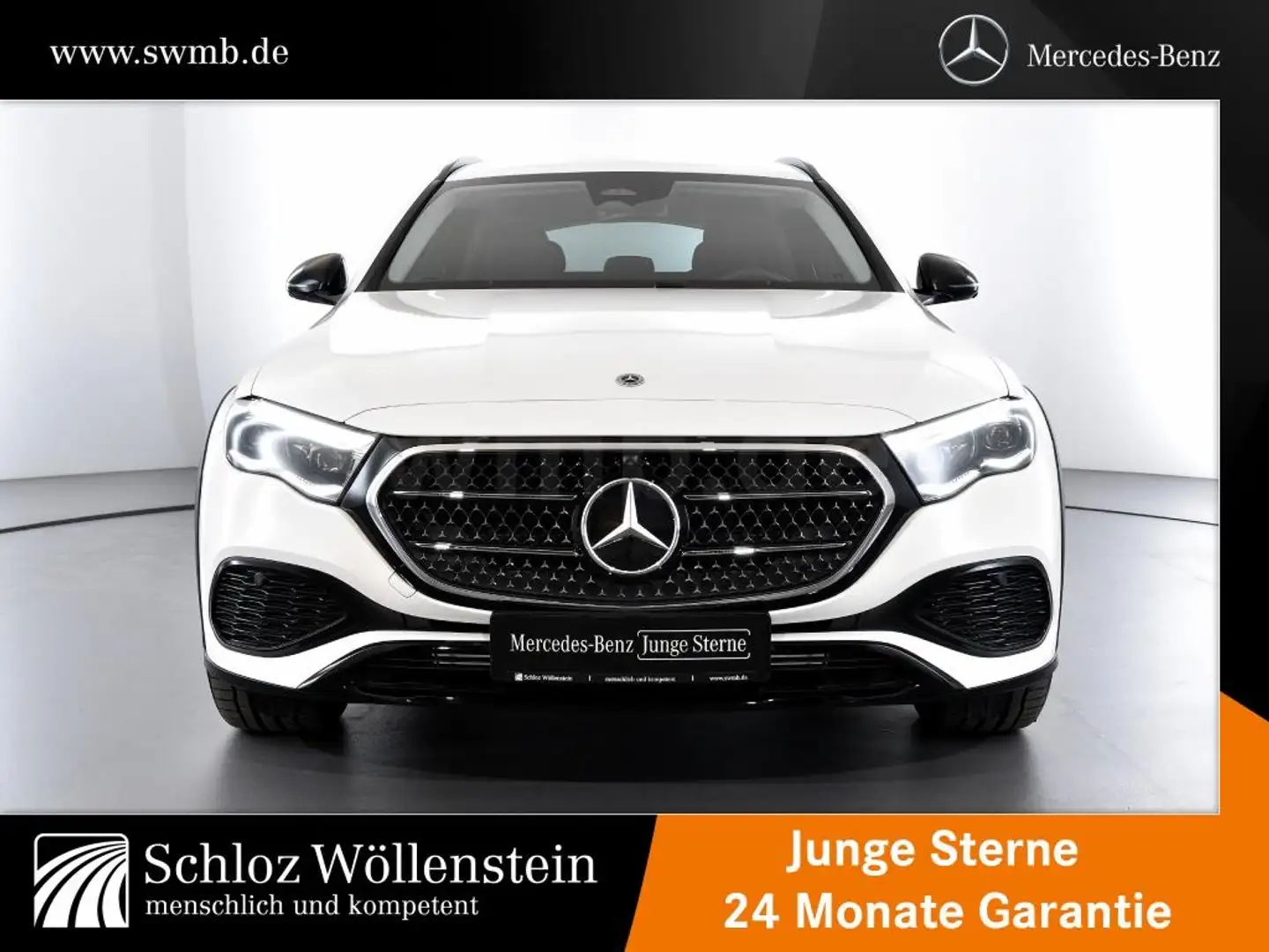 Mercedes-Benz E 300 de 4M All-Terrain Digital Light/AHK/DISTRON Blanco - 2