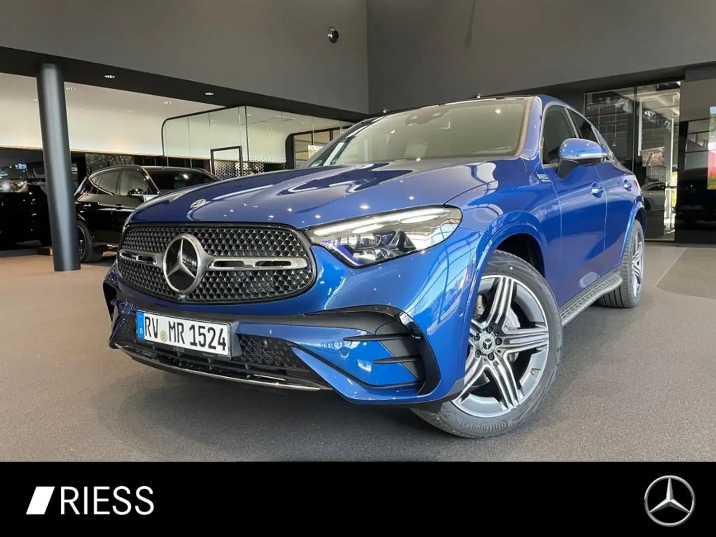 Mercedes-Benz GLC 450 d Coupé AMG+PANO+AHK+HUD+SITZBELÜFTUNG+ Blauw - 1