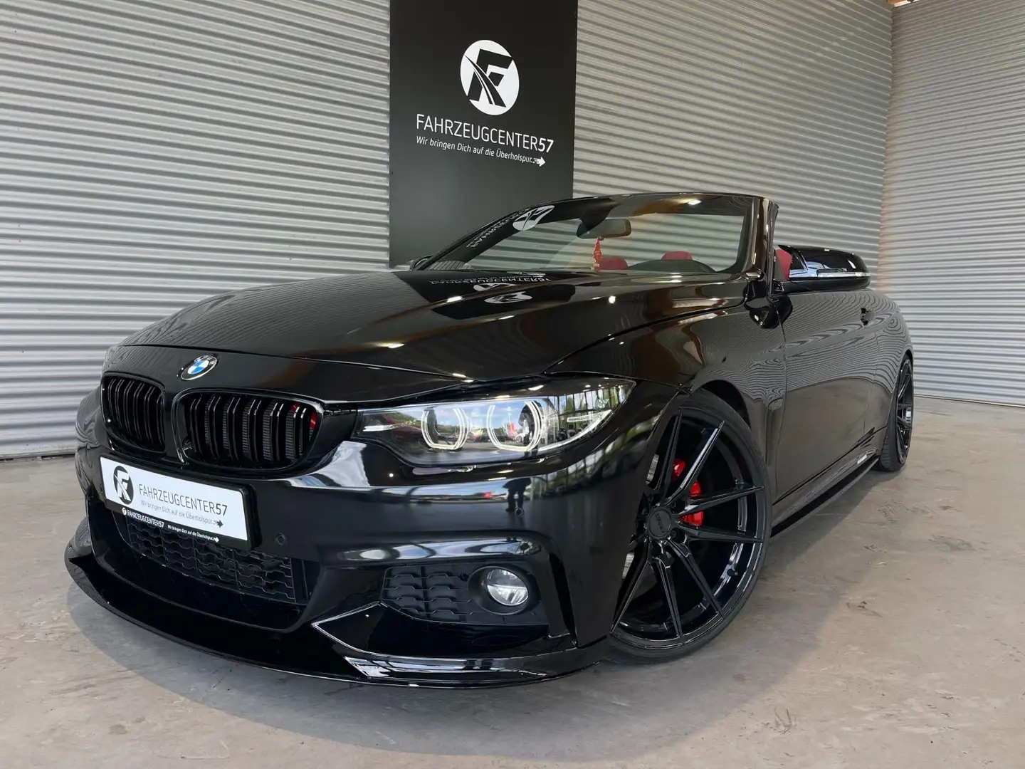 BMW 430 i Cabrio M-PERFORMANCE/HIFI/LED/CARPLAY/RFK Zwart - 1