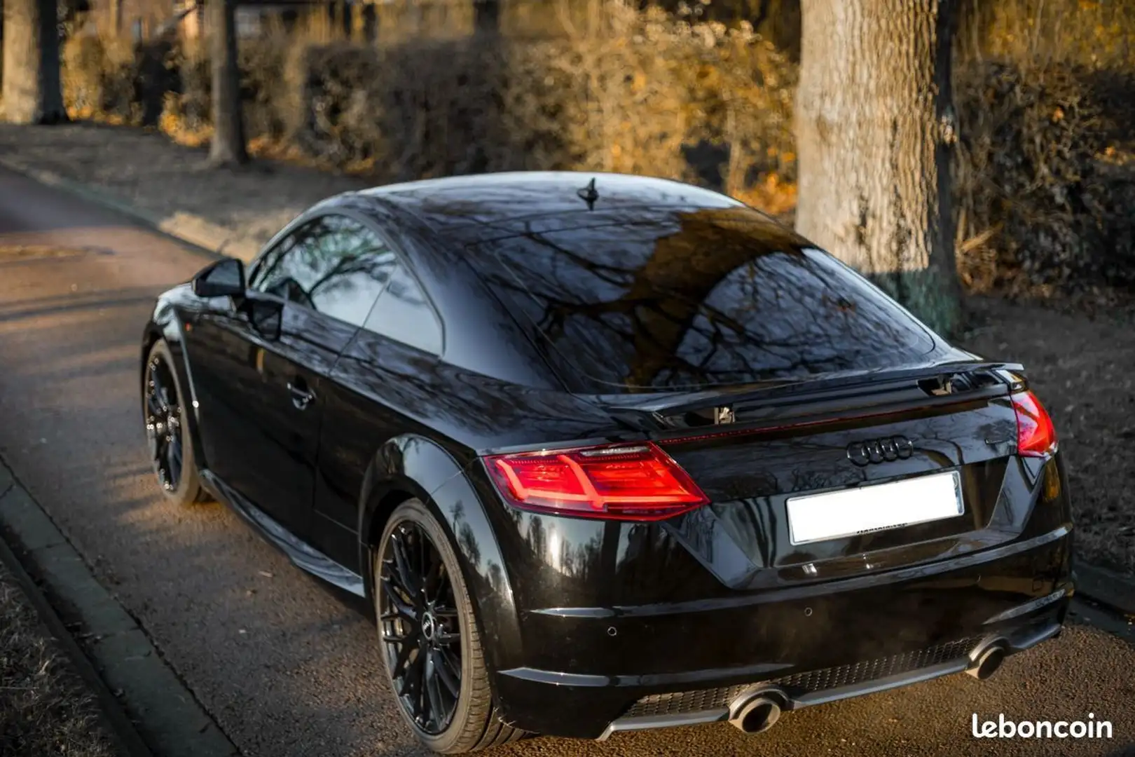 Audi TT Coupe 2.0 TFSI quattro S-TRONIC S LINE 230CH GPS-L Fekete - 2