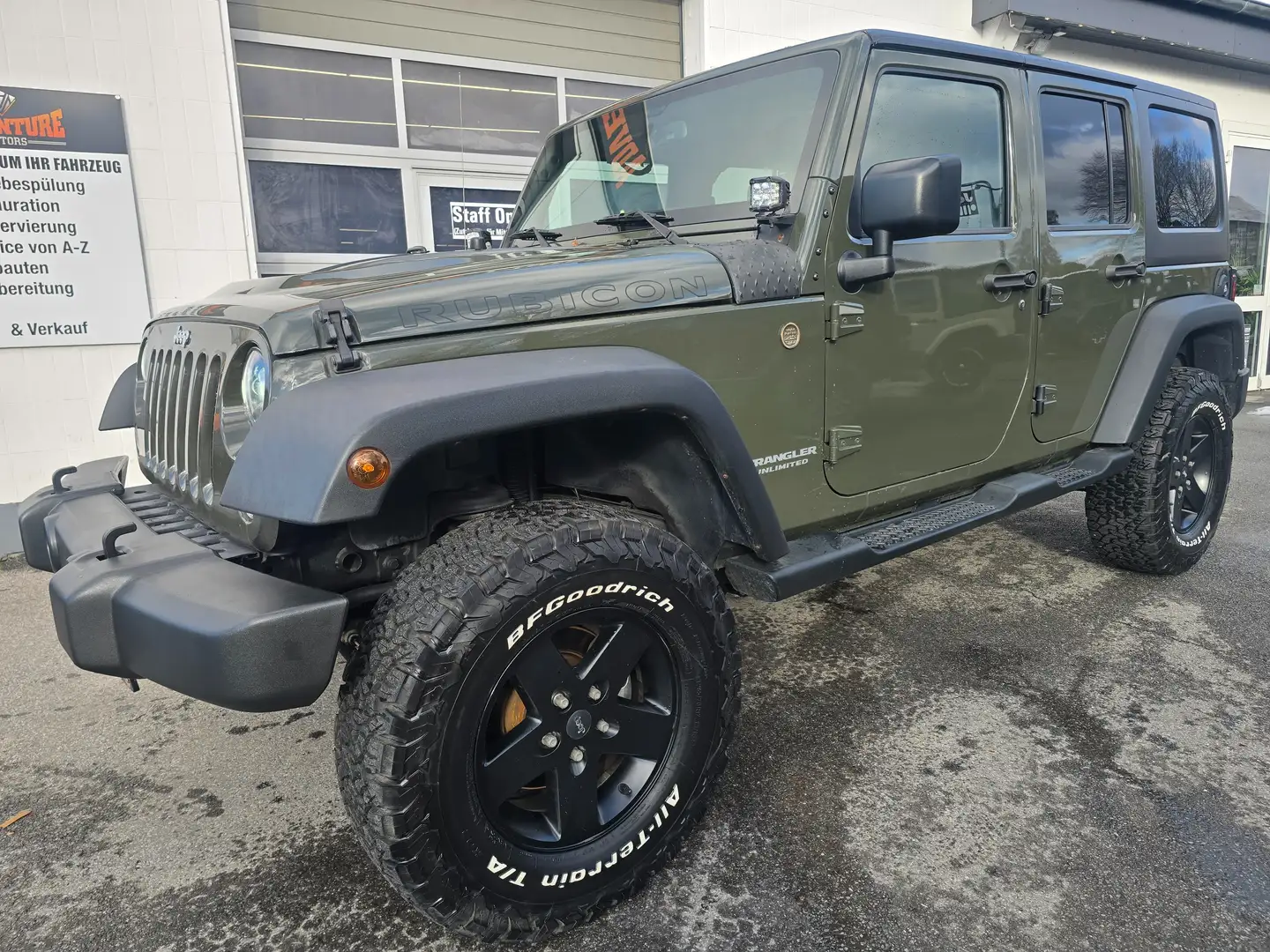 Jeep Wrangler Wrangler Unlimited  2.8 CRD  "BIG RUBICON !" Grün - 2