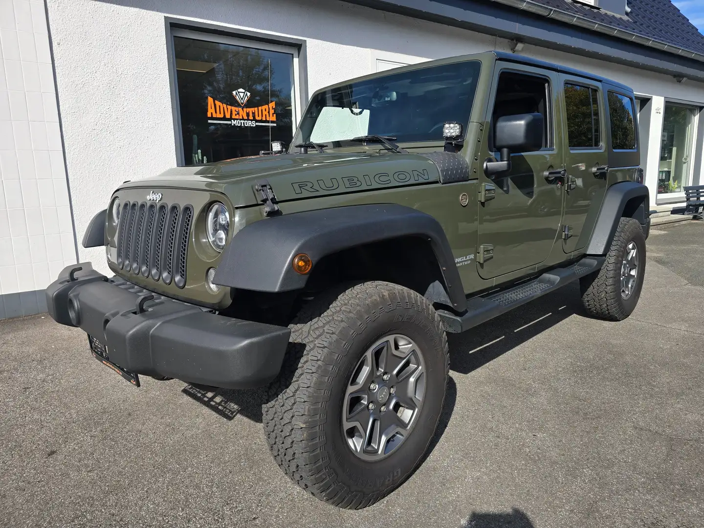 Jeep Wrangler Wrangler Unlimited 2.8 CRD "BIG RUBICON !" Vert - 1