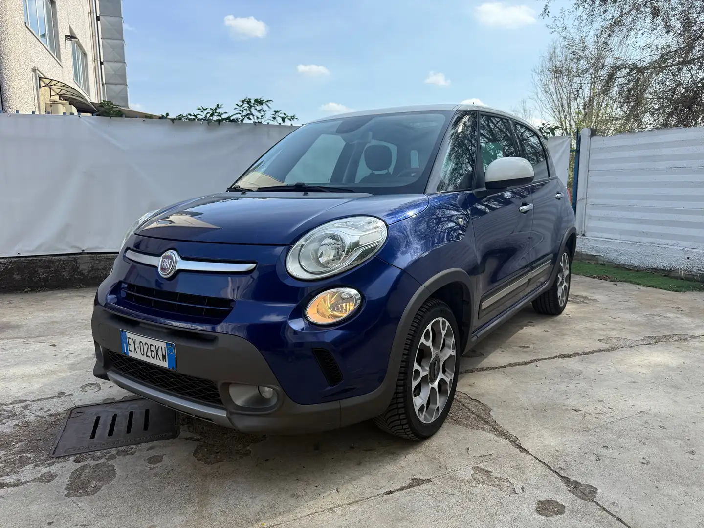 Fiat 500L 500L Living Living 1.3 mjt Lounge 85cv Bleu - 2