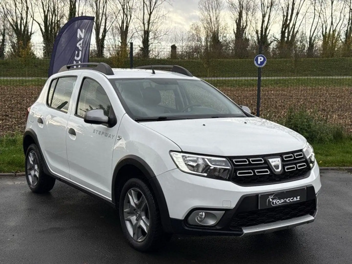 Dacia Sandero 1.5 DCI 90CH STEPWAY * 96.000KM * 08/2017 * GPS * 1ERE MAIN Weiß - 2