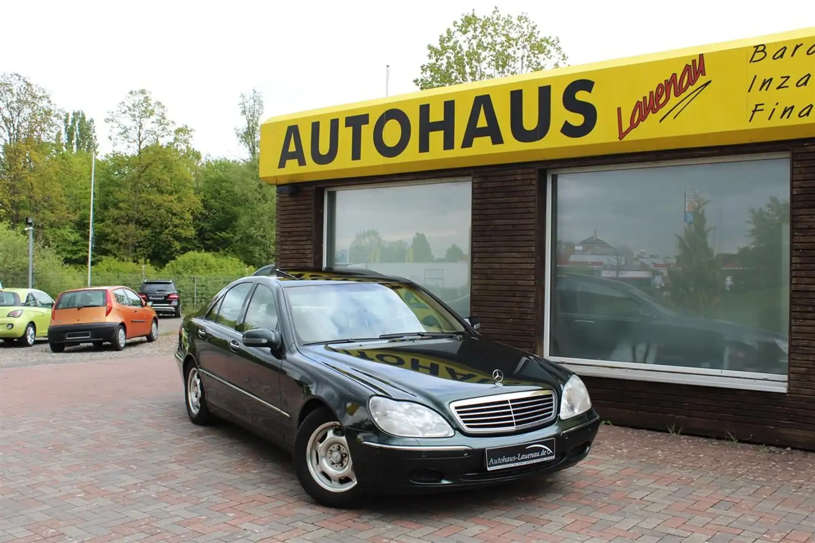 Mercedes-Benz S 320 Vollleder, Xenon, Schiebedach, AHK Grün - 1