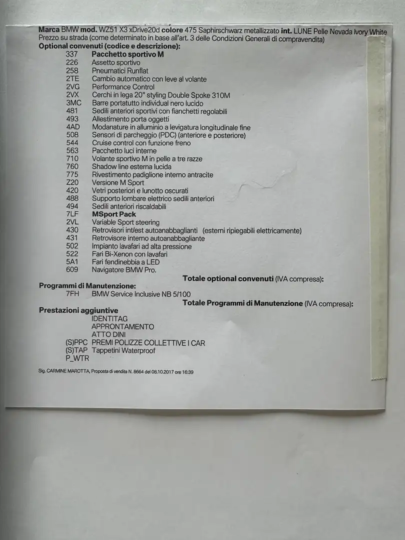 BMW X3 xdrive20d Msport 190cv auto - 1