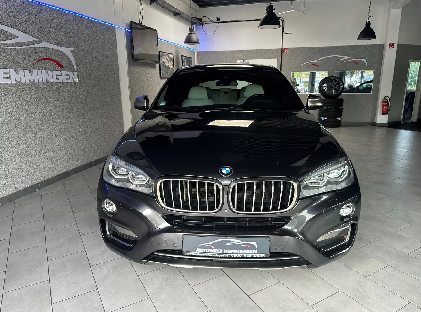 BMW X6 xDrive50i 4.4*12M.Garantie*Finanzierung* Grau - 2