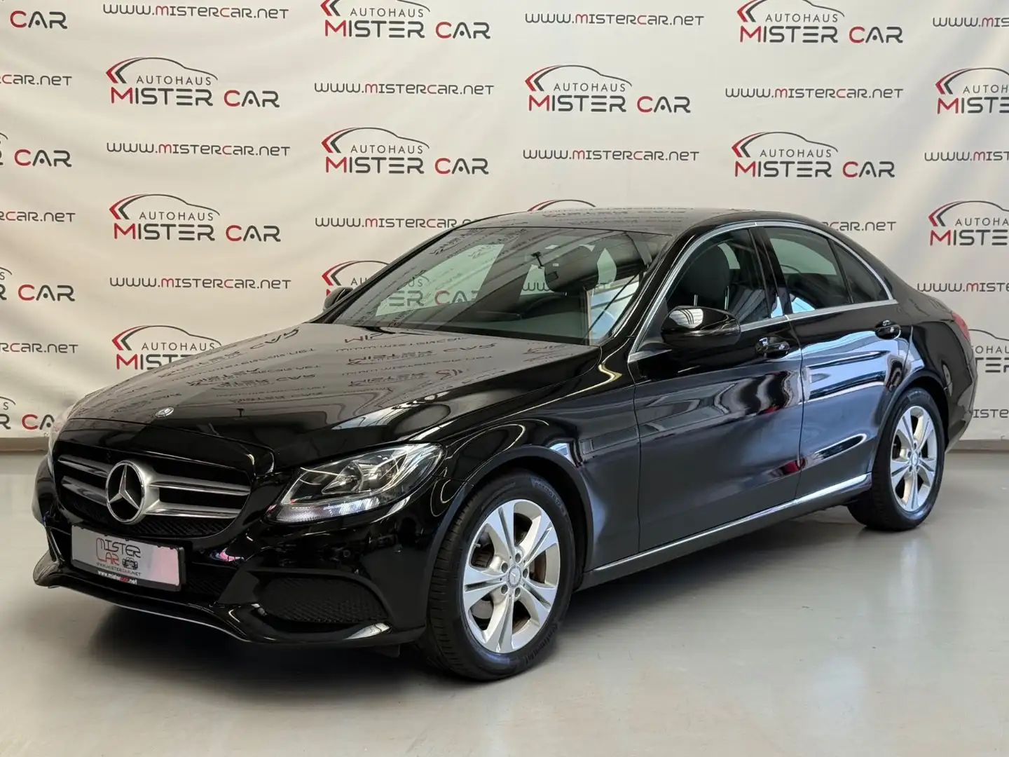 Mercedes-Benz C 180 CGI Avantgarde BURMESTER/Navi/Leder/PDC/17 Schwarz - 1