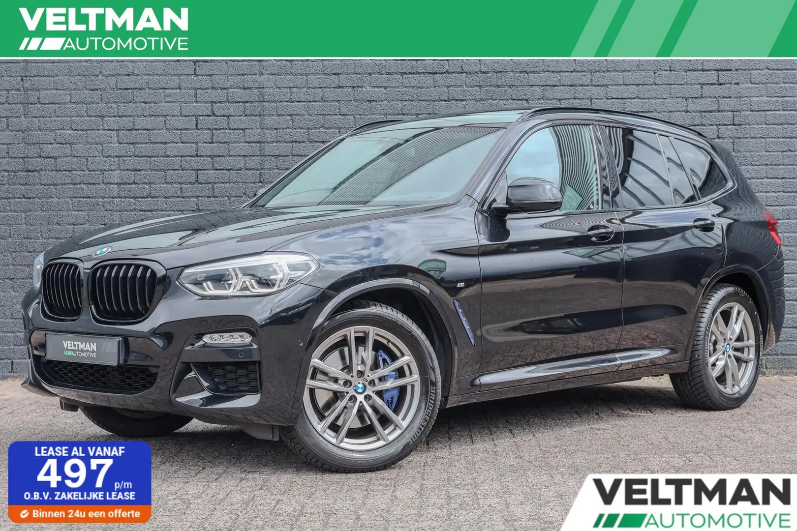 BMW X3 xDrive30i M-SPORT PANORAMADAK TREKHAAK HEAD UP DIS Negro - 1
