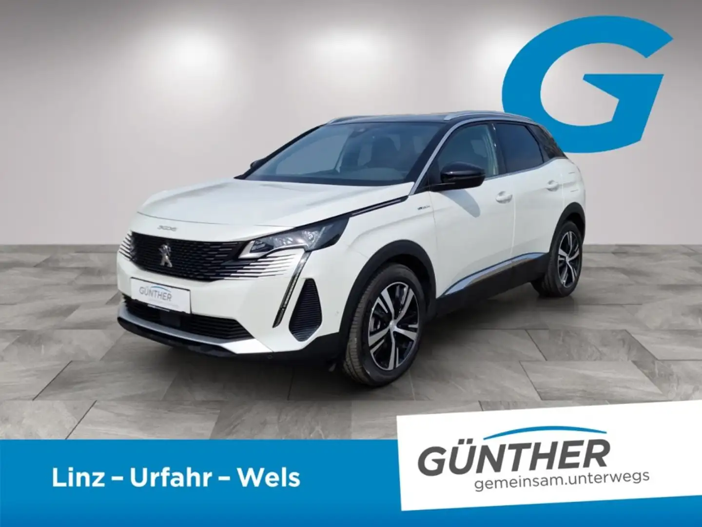 Peugeot 3008 1.6 Hybrid4 300PHEV GT aut Weiß - 1