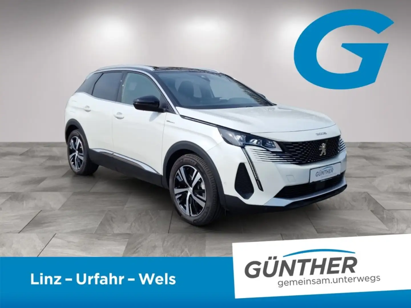 Peugeot 3008 1.6 Hybrid4 300PHEV GT aut Weiß - 2
