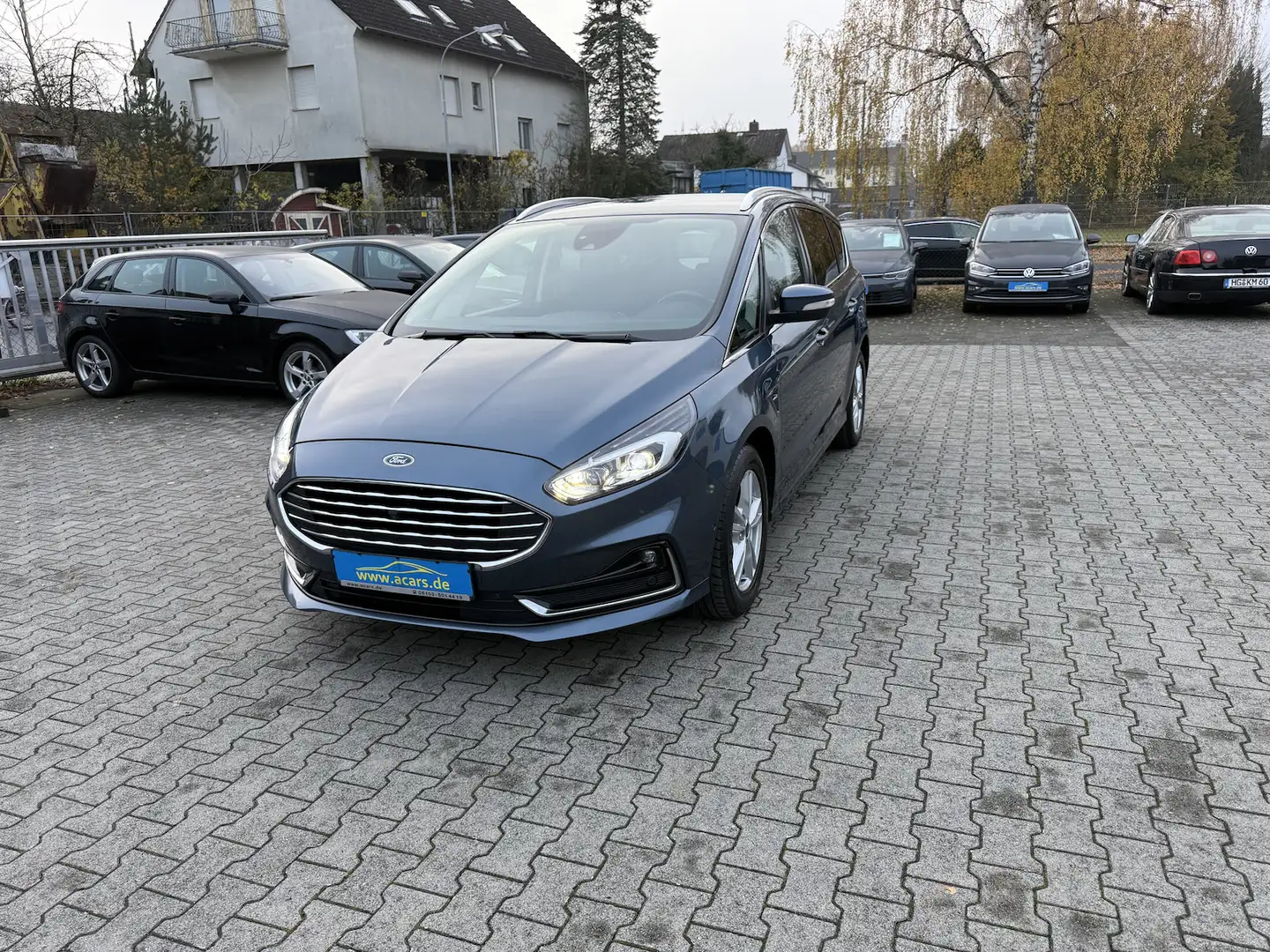 Ford S-Max Titanium 2,0 TDCI Aut Navi LED Kamera ACC TWA SHA Bleu - 1
