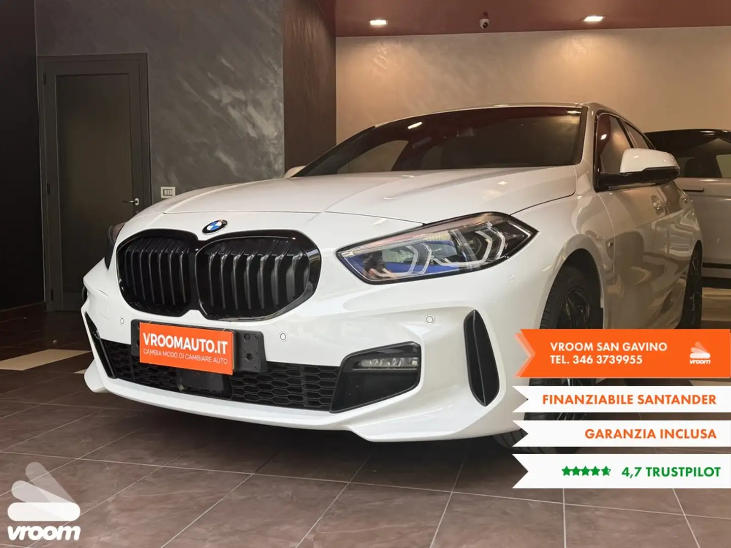 BMW 118 118d 5p. Msport Bianco - 1