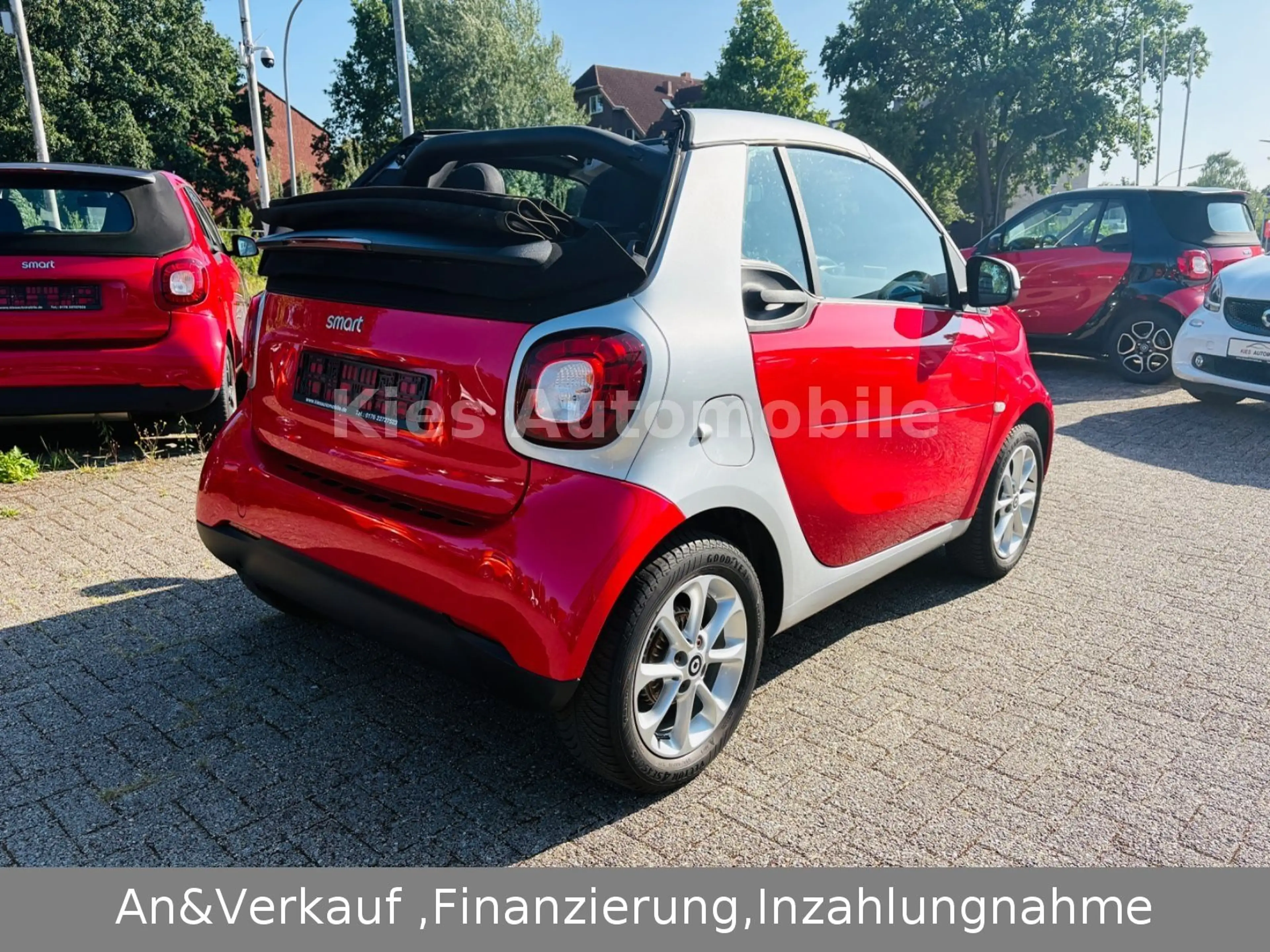 smart forTwo Cabrio Passion 90Ps AUTOM/NAVI/KAM/SITZH — photo 3