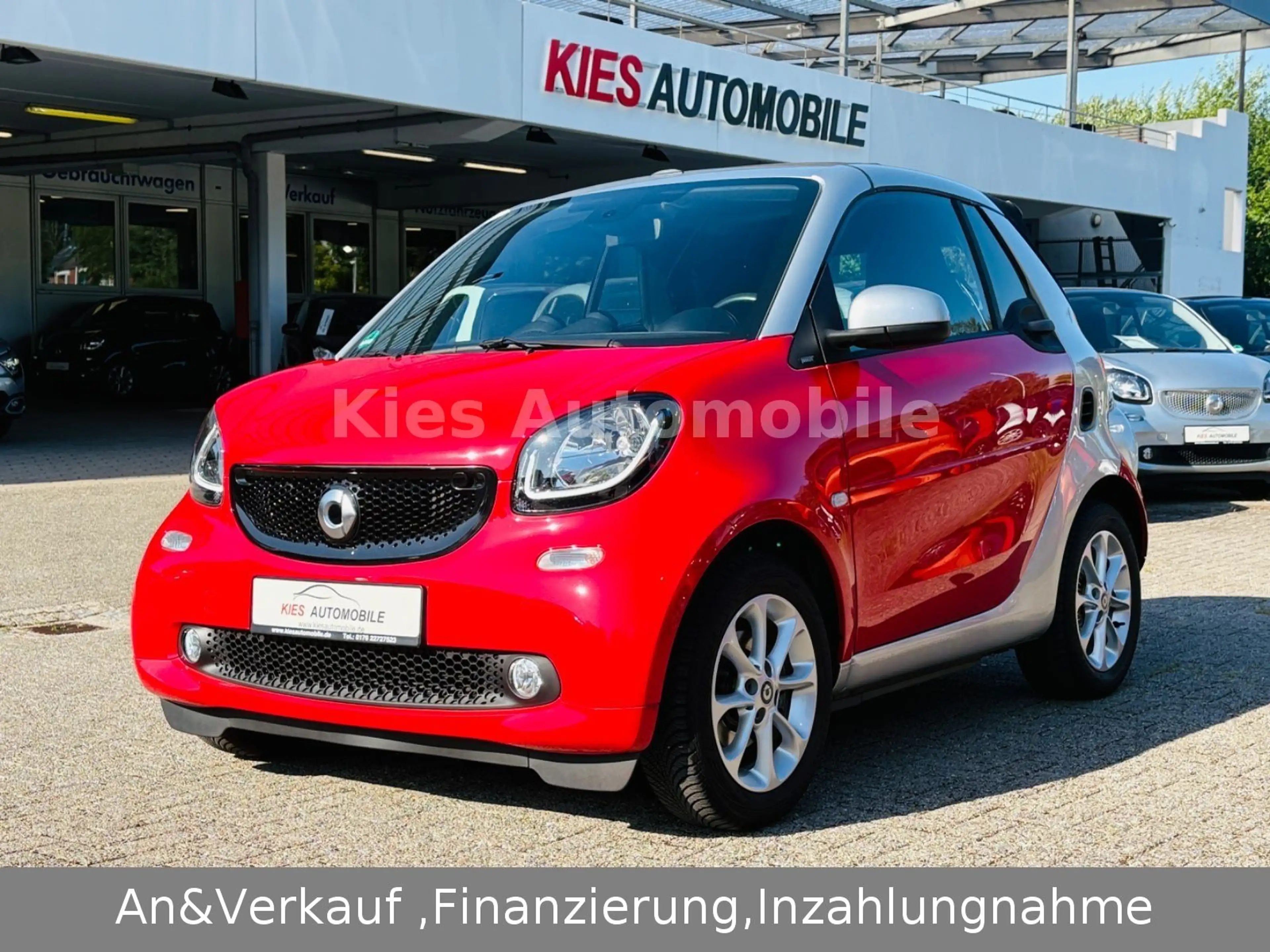 smart forTwo Cabrio Passion 90Ps AUTOM/NAVI/KAM/SITZH