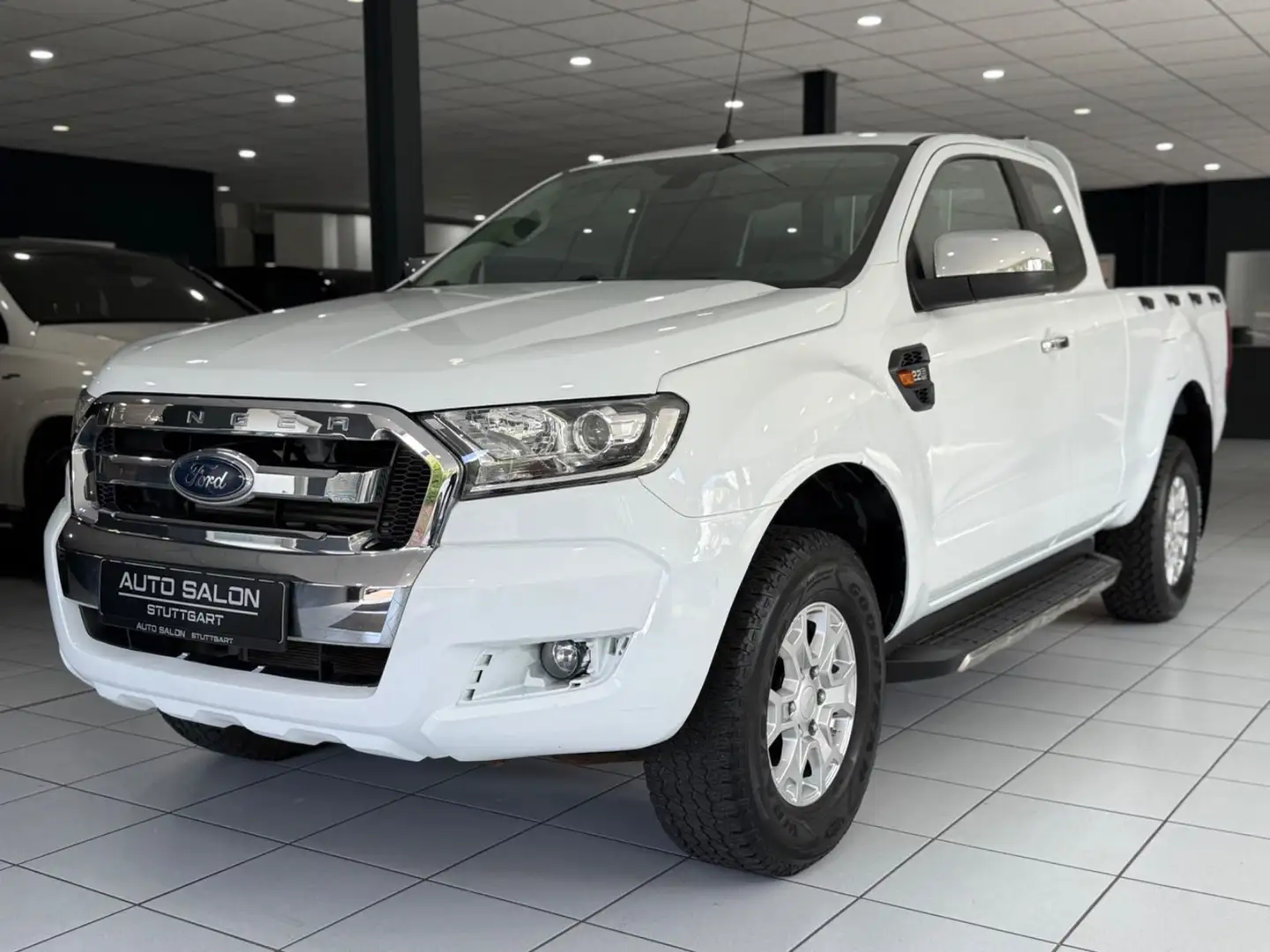 Ford Ranger XLT Extrakabine 4x4*AHK*MFL*TEMP*KLIMA*LM Weiß - 1