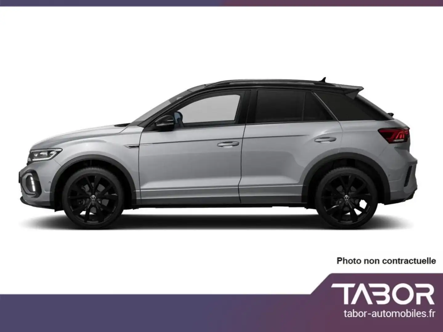 Volkswagen T-Roc 1.5 TSI 150 DSG R-Line Pano Argent - 2
