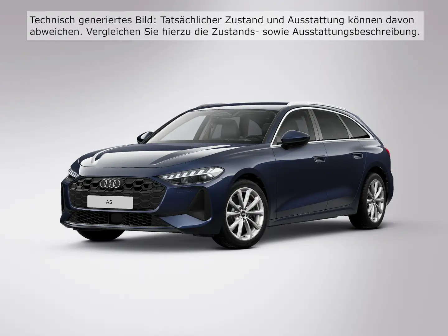 Audi A5 TDI LM18 LEDER eSITZE HuD BuO Blau - 2