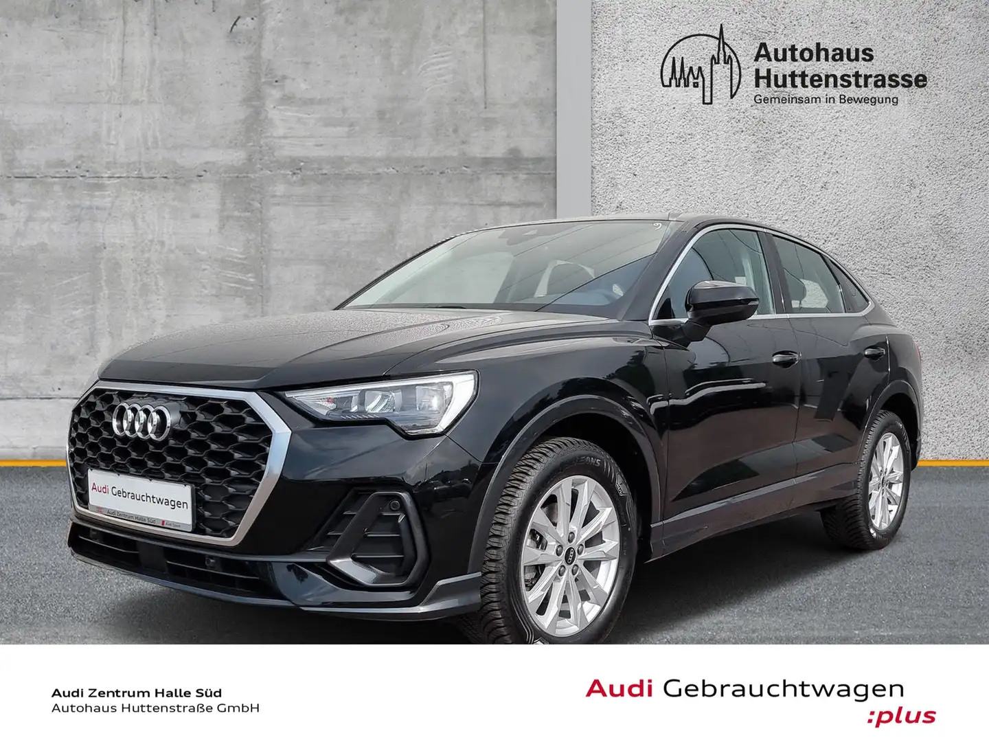 Audi Q3 Sportback 35 TDI LEDER eSITZE NAVI+ SHZ ACC Schwarz - 1