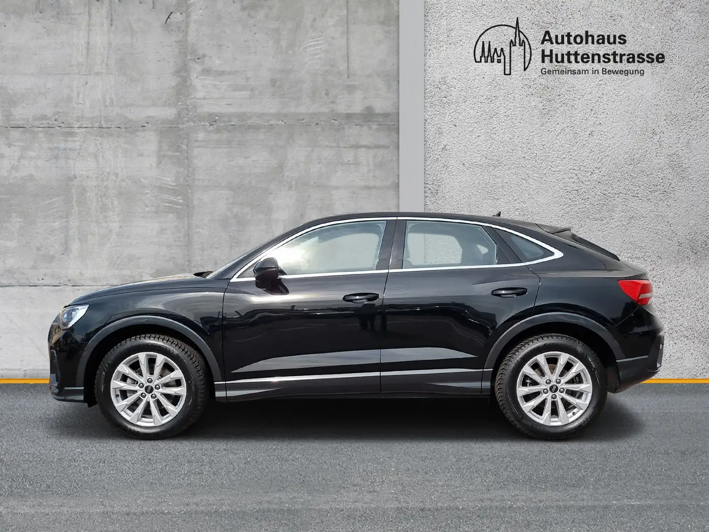Audi Q3 Sportback 35 TDI LEDER eSITZE NAVI+ SHZ ACC Schwarz - 2
