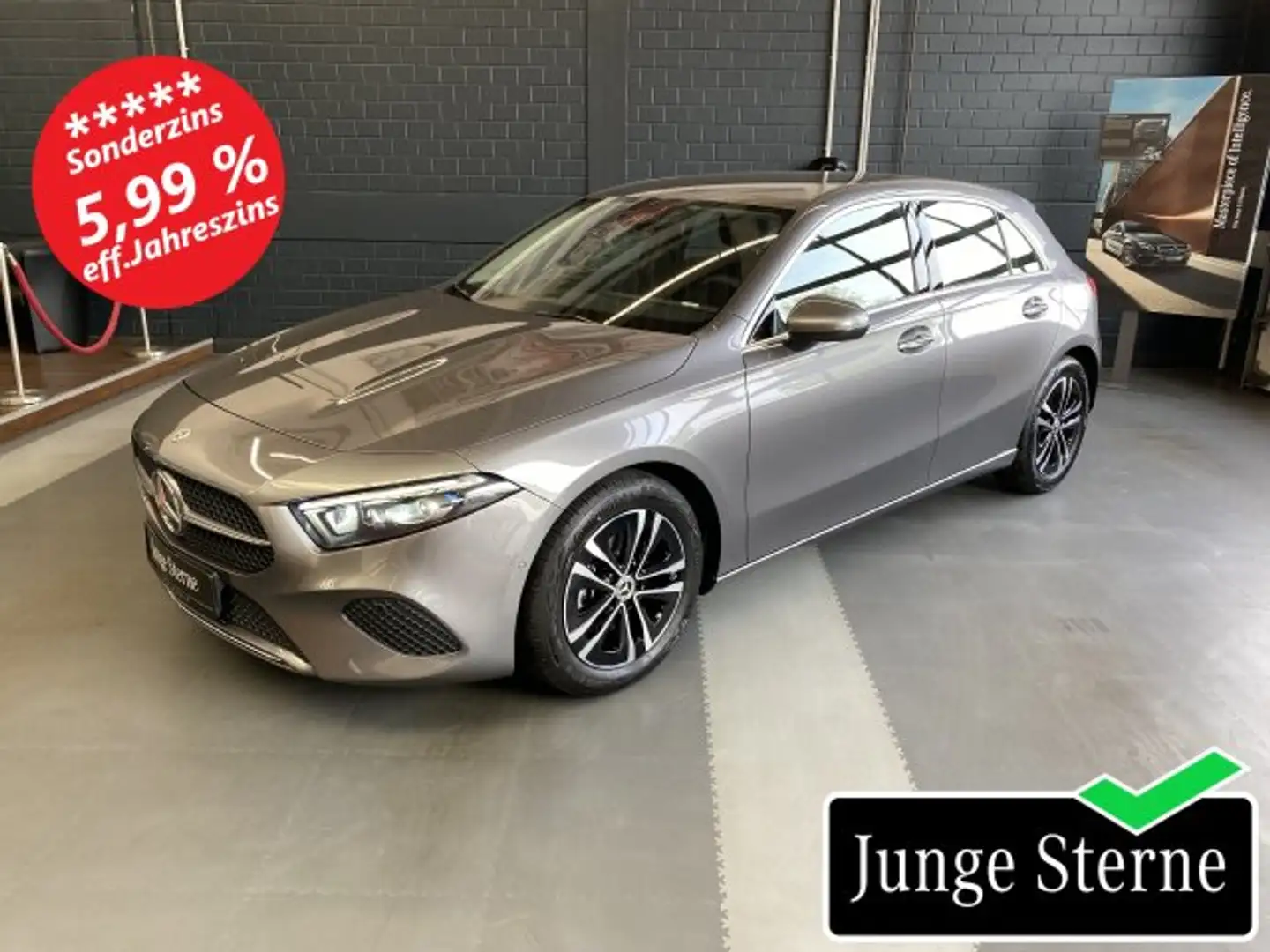 Mercedes-Benz A 200 A 200 Progressive Adv. Multibeam MBUX Kamera Klima Grau - 1