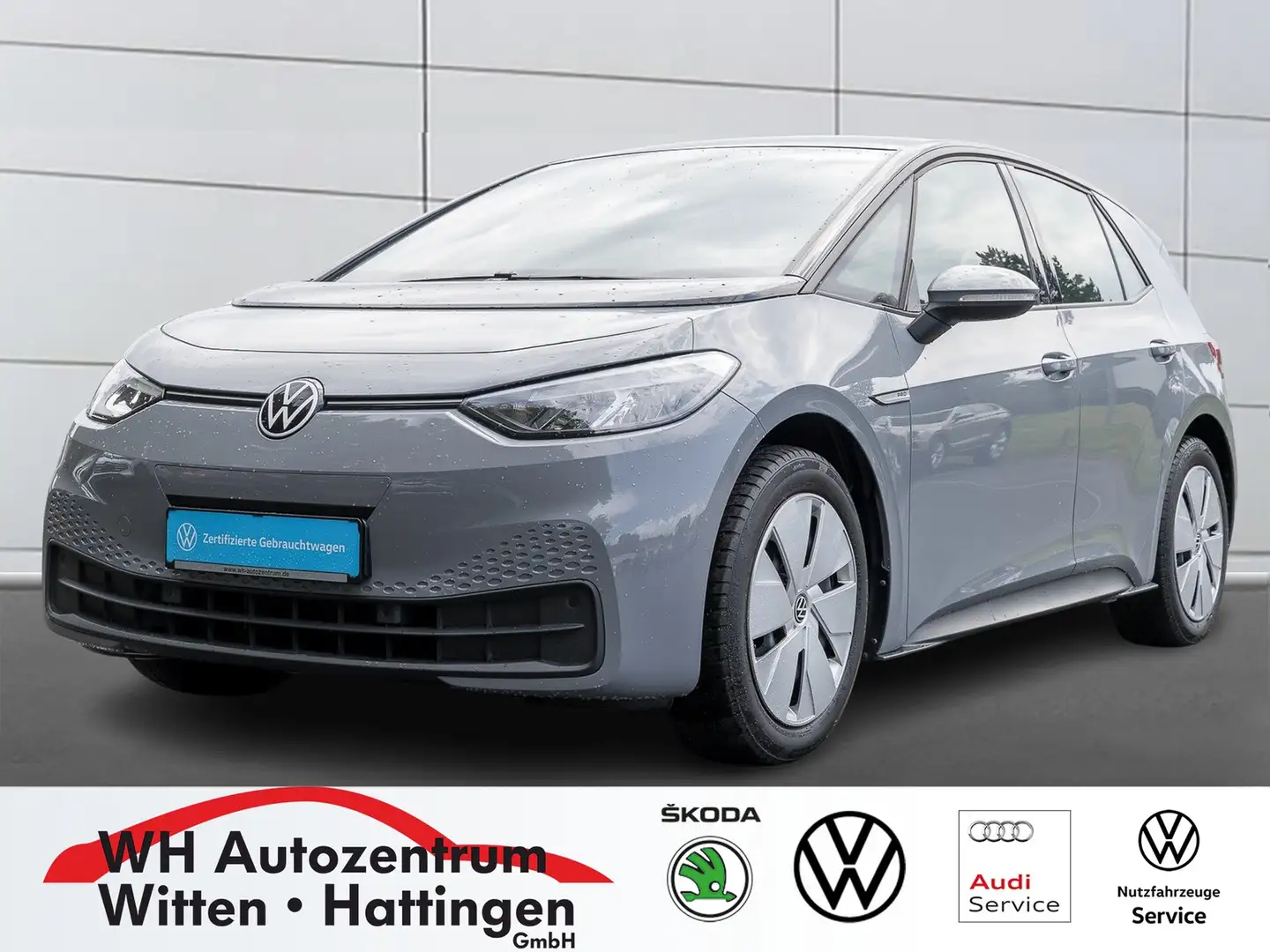 Volkswagen ID.3 Pro mit Infotainment-Paket NAVI-PRO LED PDC ACC Grau - 1