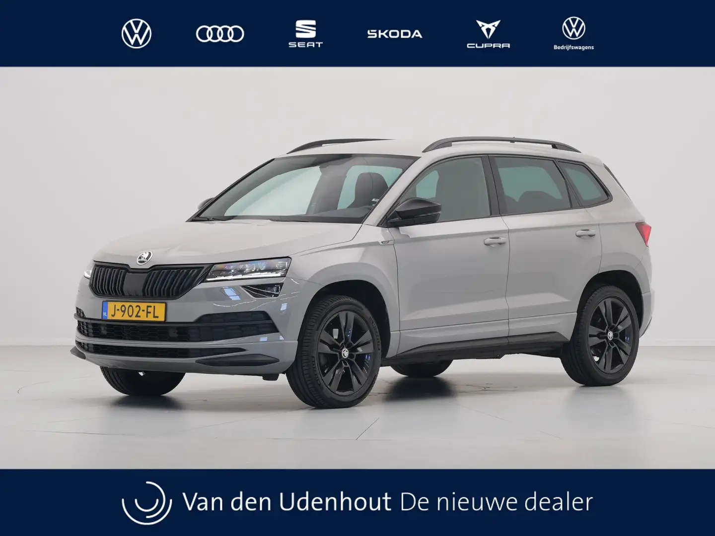 Skoda Karoq 1.5 TSI ACT 150pk Sportline Business Navigatie Dig Gris - 1