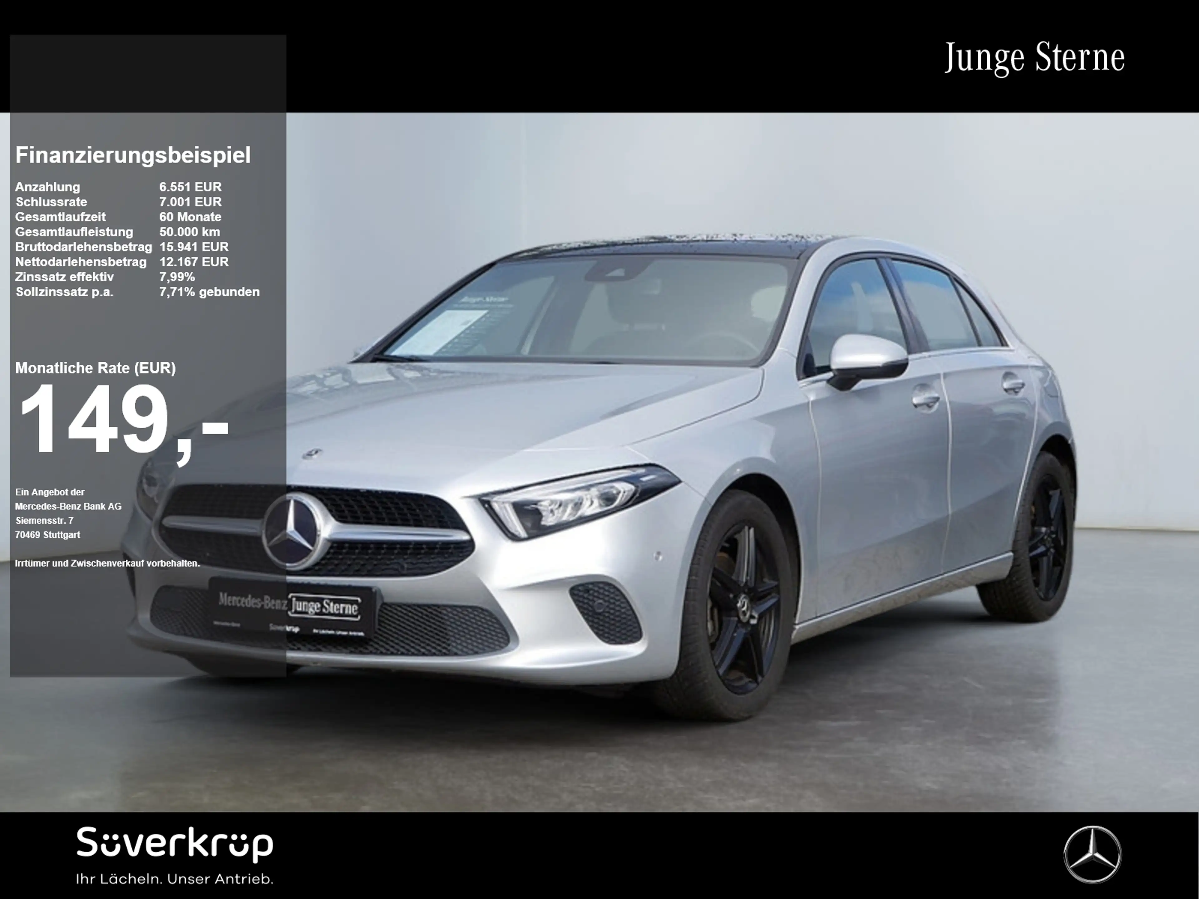 Mercedes-Benz A 180 d KAMERA PANO SPUR PDC SHD SHZ